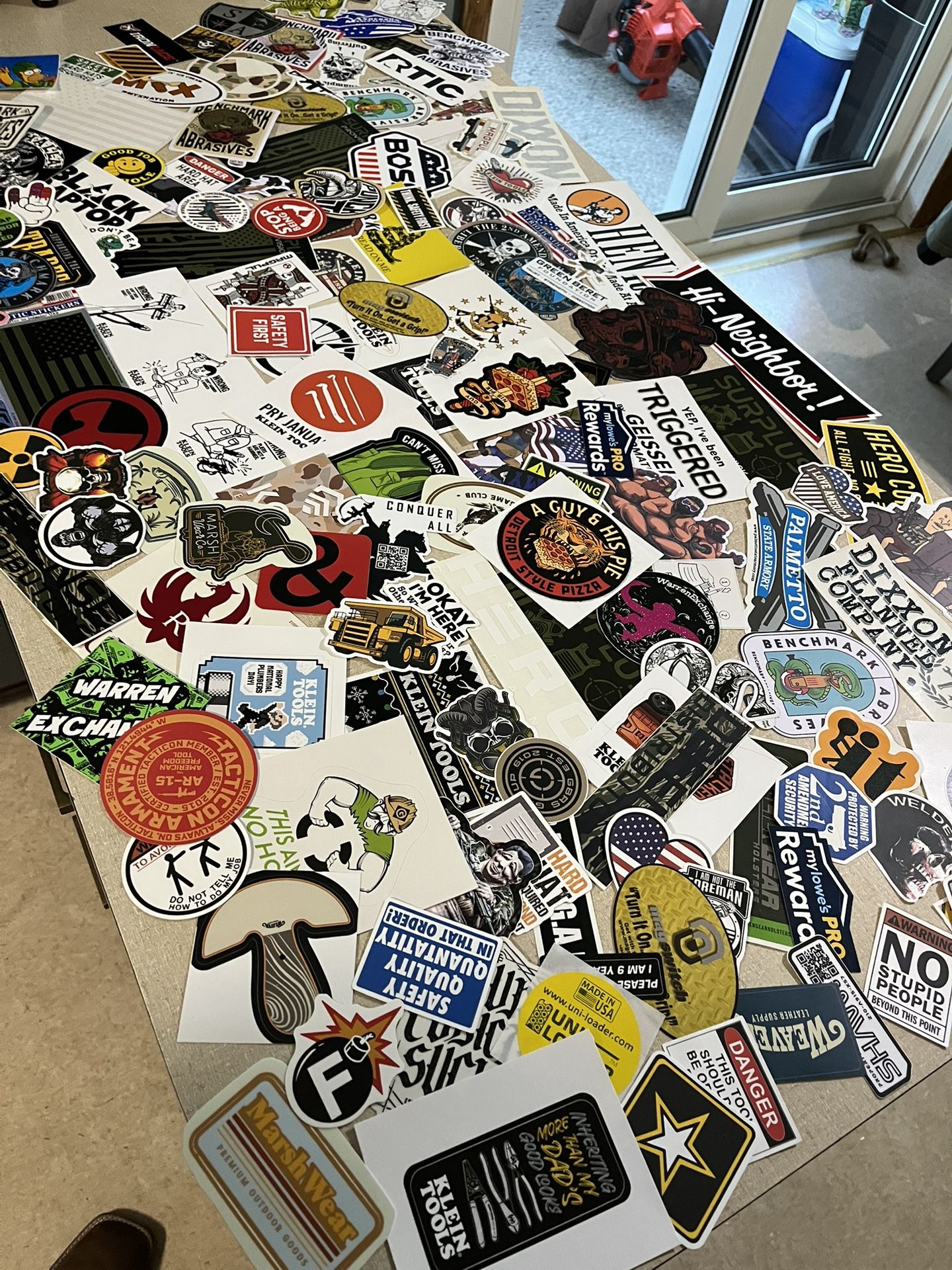 Toolbox/Hard Hat/Gun Safe Sticker Collection