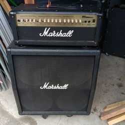 MARSHALL MG100HDFX WITH MG412A CABINET