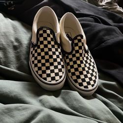 checkered vans  