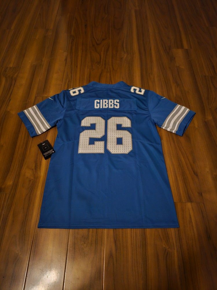 Lions Gibbs Blue Jerseys $40ea Firm S M L Xl 2x 3x