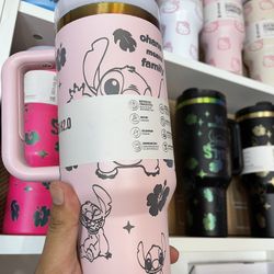 🚨New Stanley-40oz ❤️🔥Kitty And Stitch 💘$40 Each