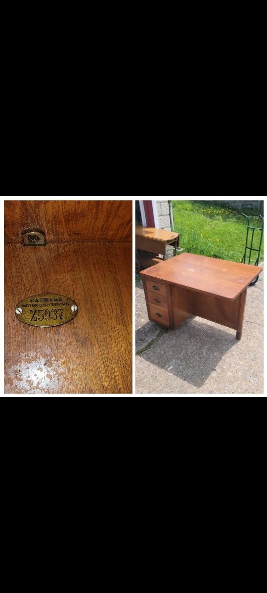 Old PACKARD salesman Desk