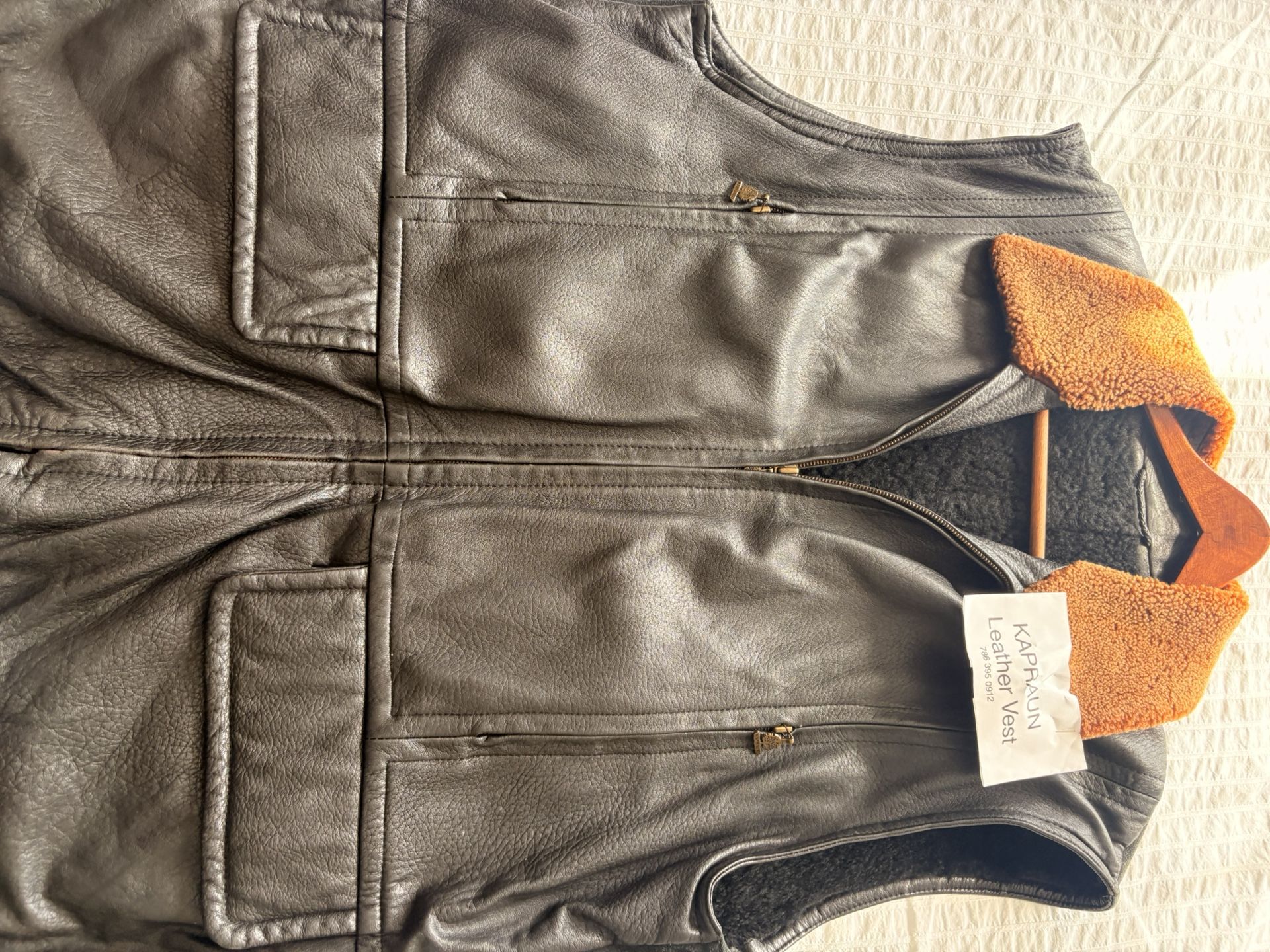 Great Leather Vest. 