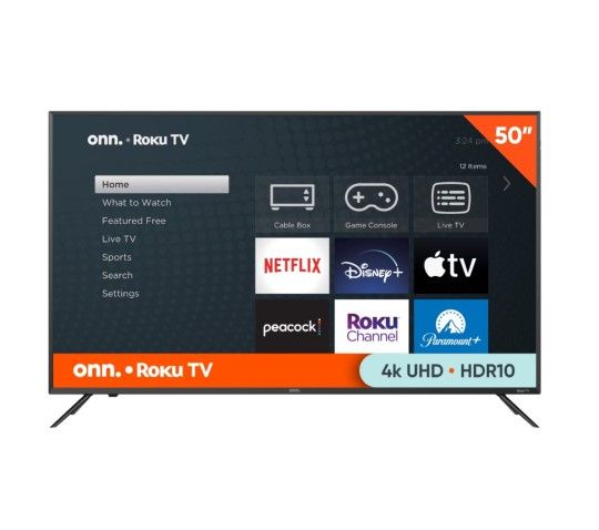 50" ONN Roku Tv New