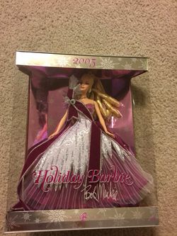 Holiday Barbie 2005.