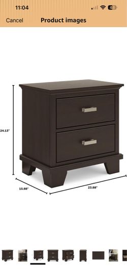 Matching dresser and nightstand