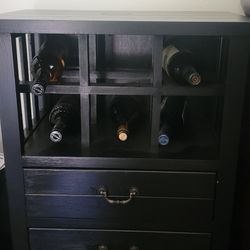 Wine RACK + 2 DRAWER