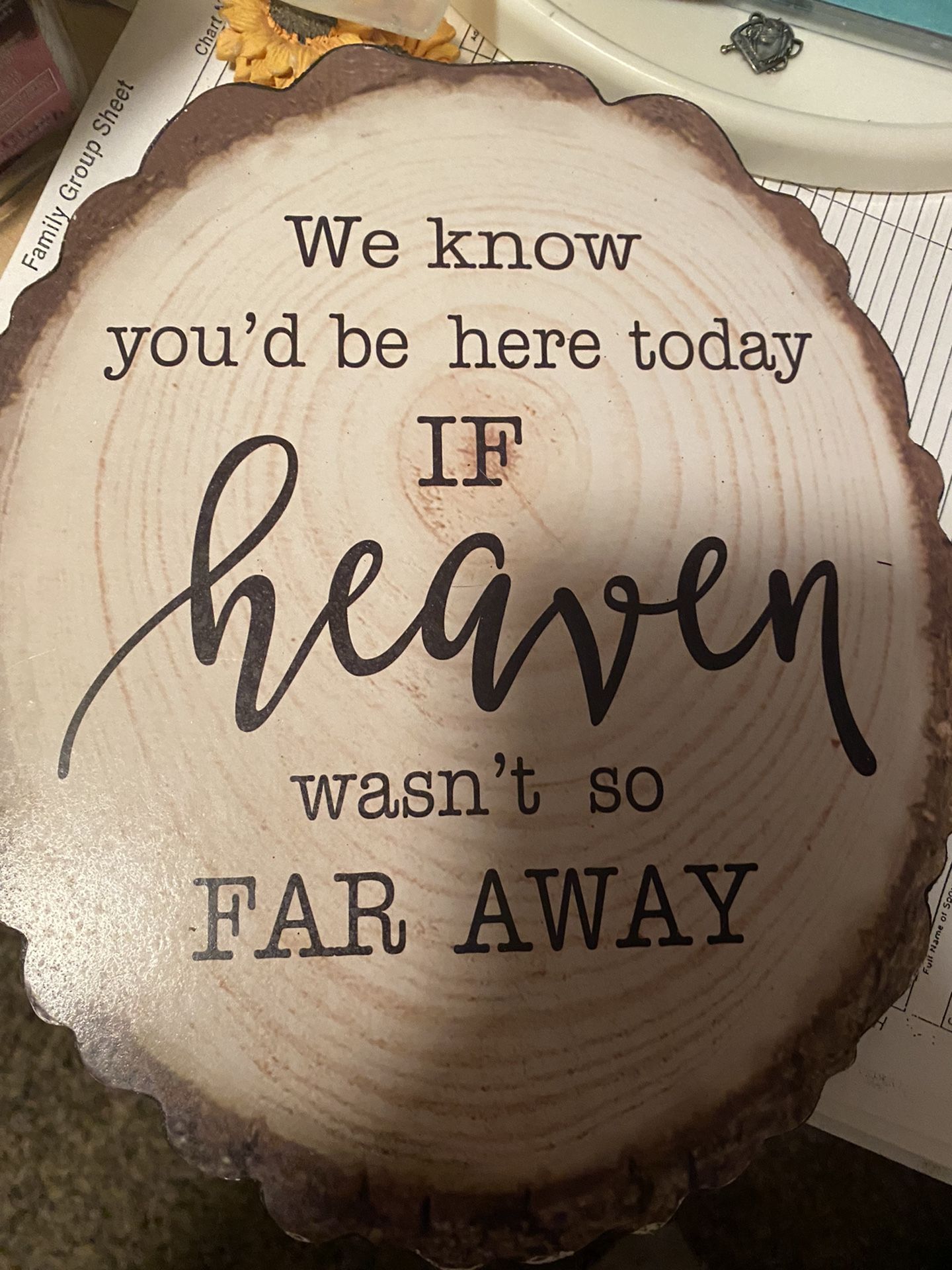 Wedding Or Other Occ. “We Know You’d Be Here” Sign