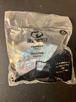 McDonald's 2018 Happy Meal Toy Disney Incredibles 2 #6 Frozone New Sealed