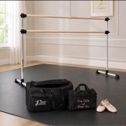 Complete Home Dance Studio – Vita Vibe Barre, Greatmats Marley Floor & Dream Duffel