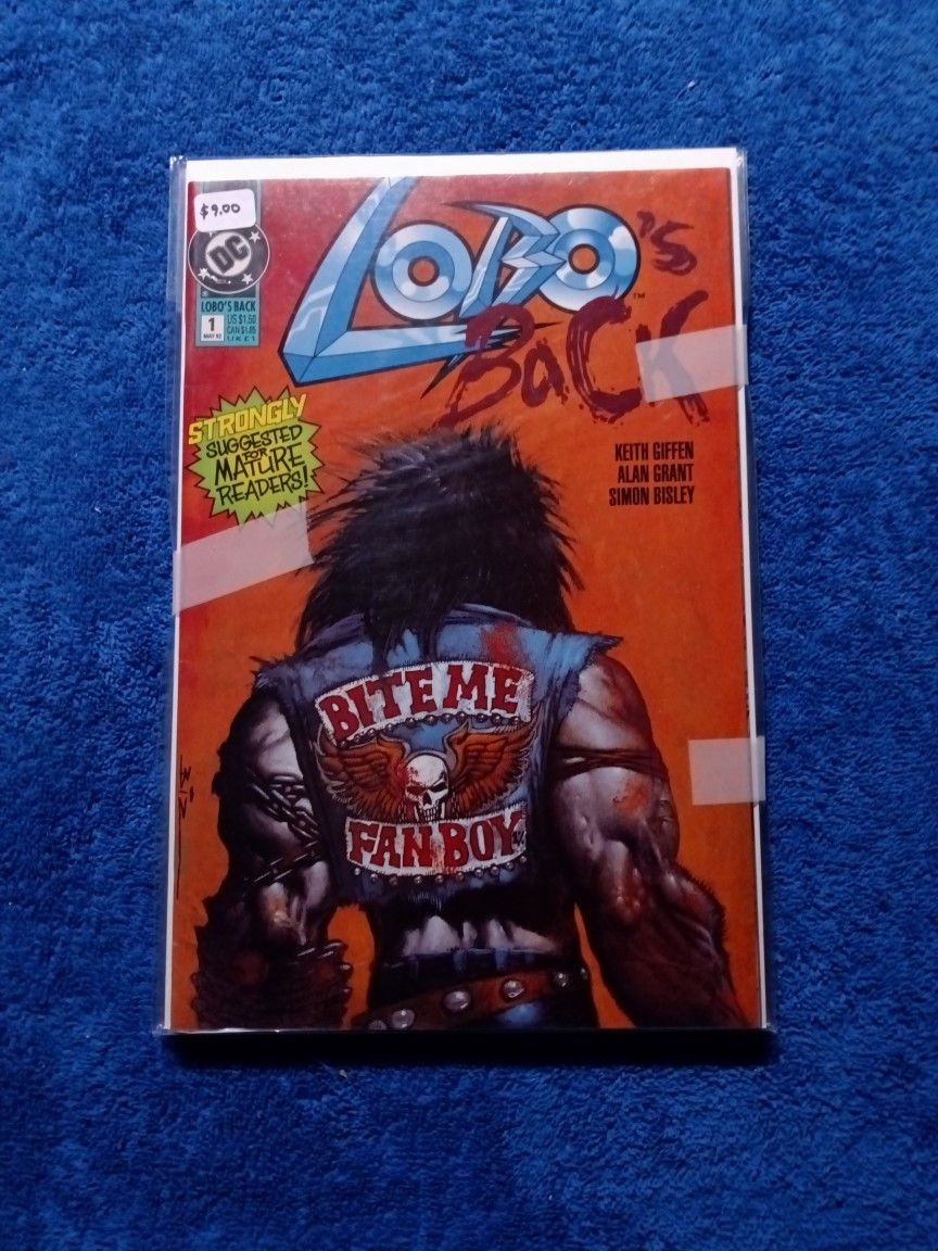 Comic Set Of Four Lobo Comics