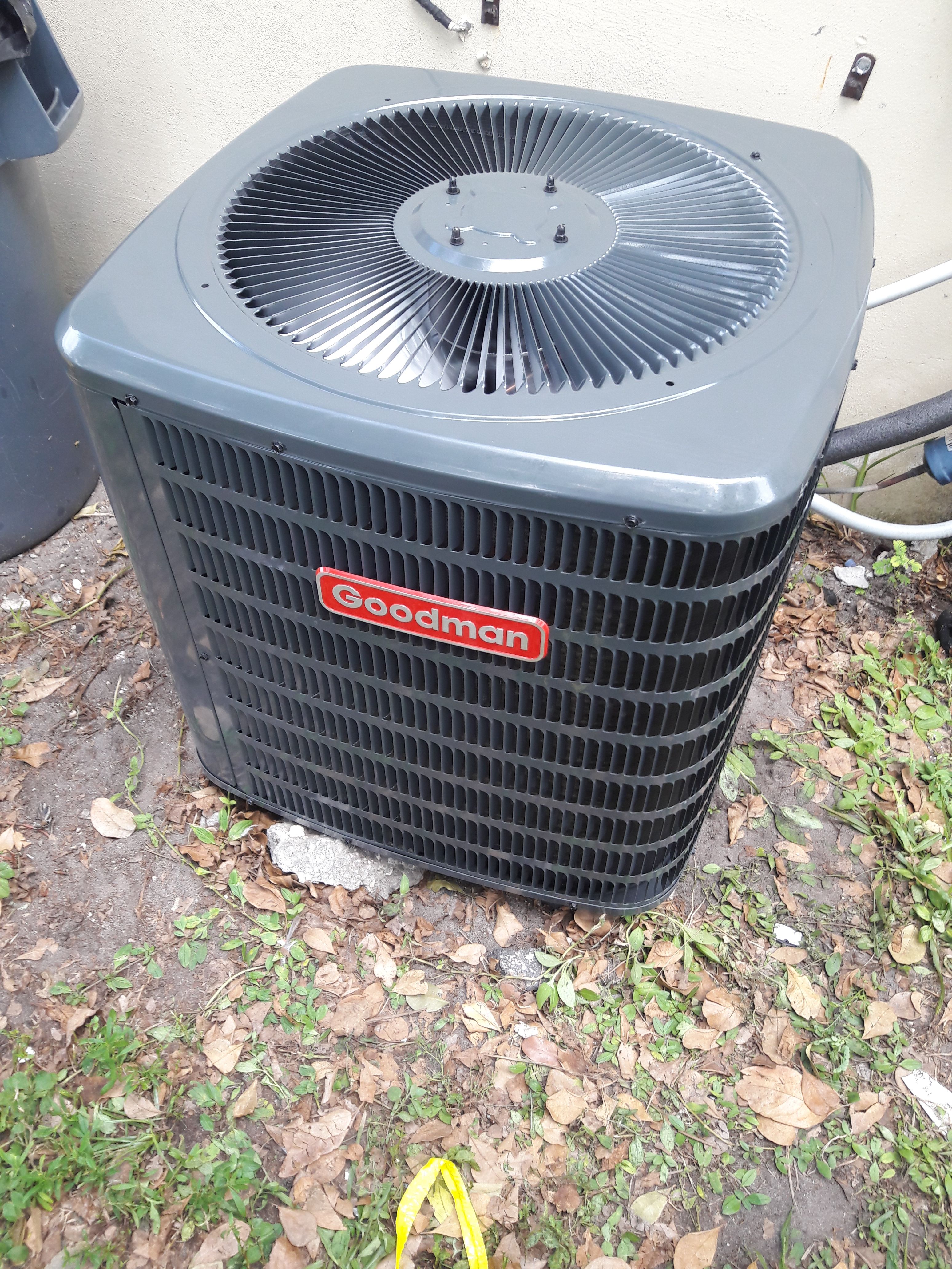 Goodman ac condenser