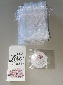 Bridal shower tea party favors