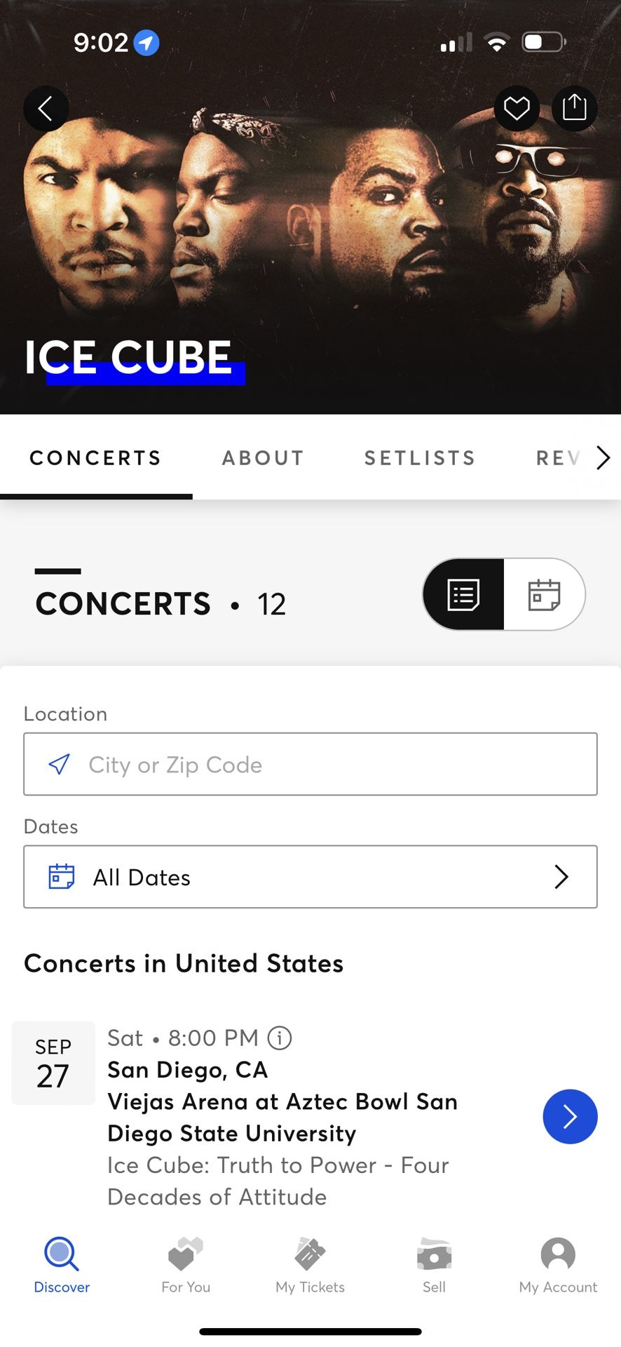 Ice Cube Ticket