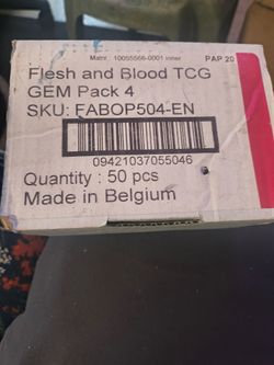 Flesh and Blood TCG Gem Pack 4