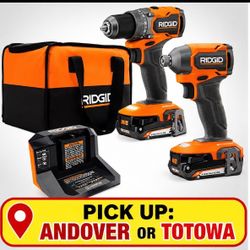 RIDGID 18V SubCompact Brushless 2-Tool Combo Kit – NEW