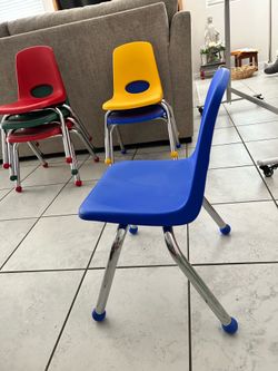 6 preschool / toddler chairs school