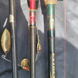 Fishing Poles and Carrier for left handed people