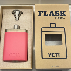 Brand New YETI Flask & Funnel – 7oz DISCOUNTED PRICE!