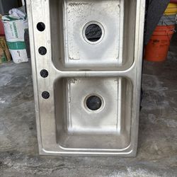 Stainless Steel Double Sink