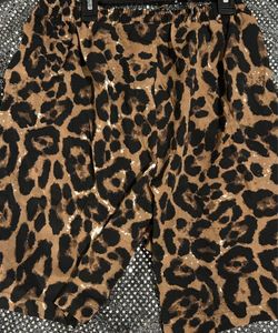 Mens  cheetah print summer shorts