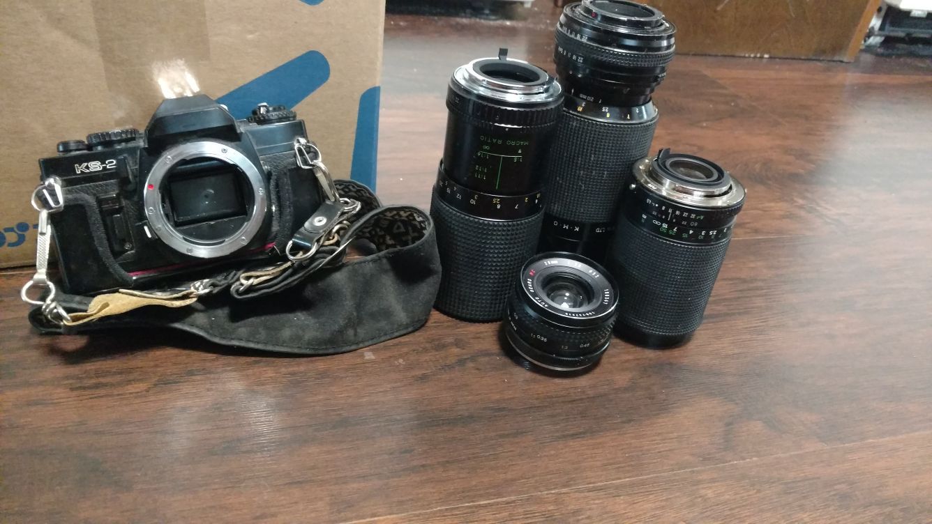 Sears camera with 4 lenses