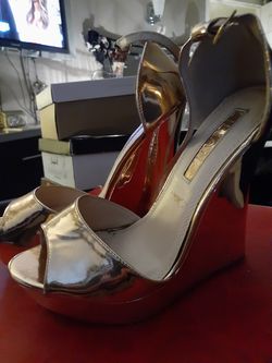 Rose Gold chrome wedge