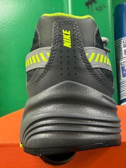 Nike shoes black and green neon US size 10