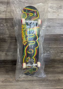 Almost Skateboards Neon Rasta Complete Pro Skateboard 7.5 × 31.1 - NEW