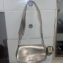 Gold Guess Bag 