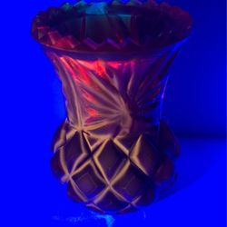 Vintage Amberina Glass Toothpick Holder 