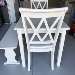 Small Dining Table White