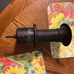 457488   Kaxion Hand operated   Horn  Antique