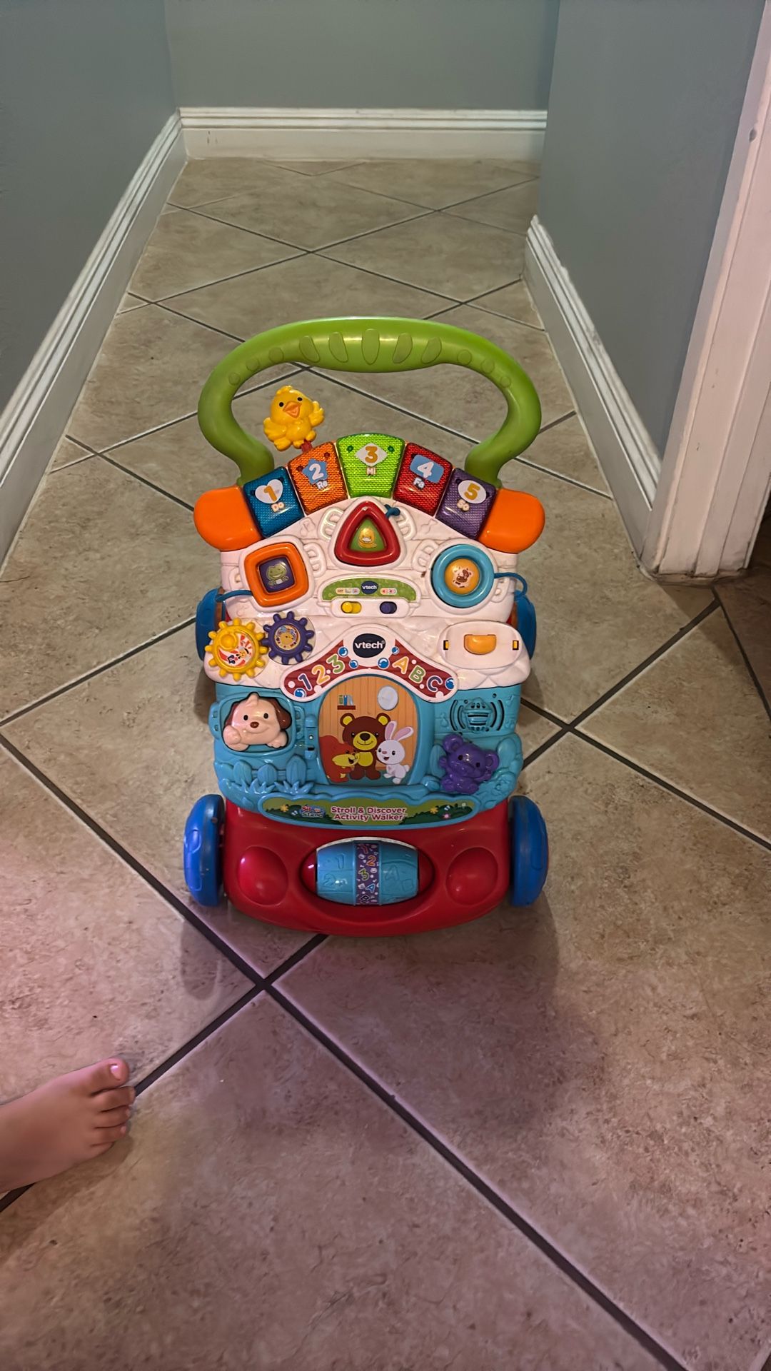 Baby Walker And Learning Letters