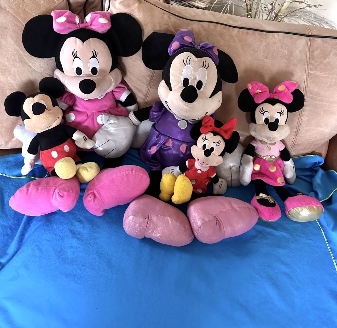 Kids Disney Minnie And Micky Mouse Bundle Toys