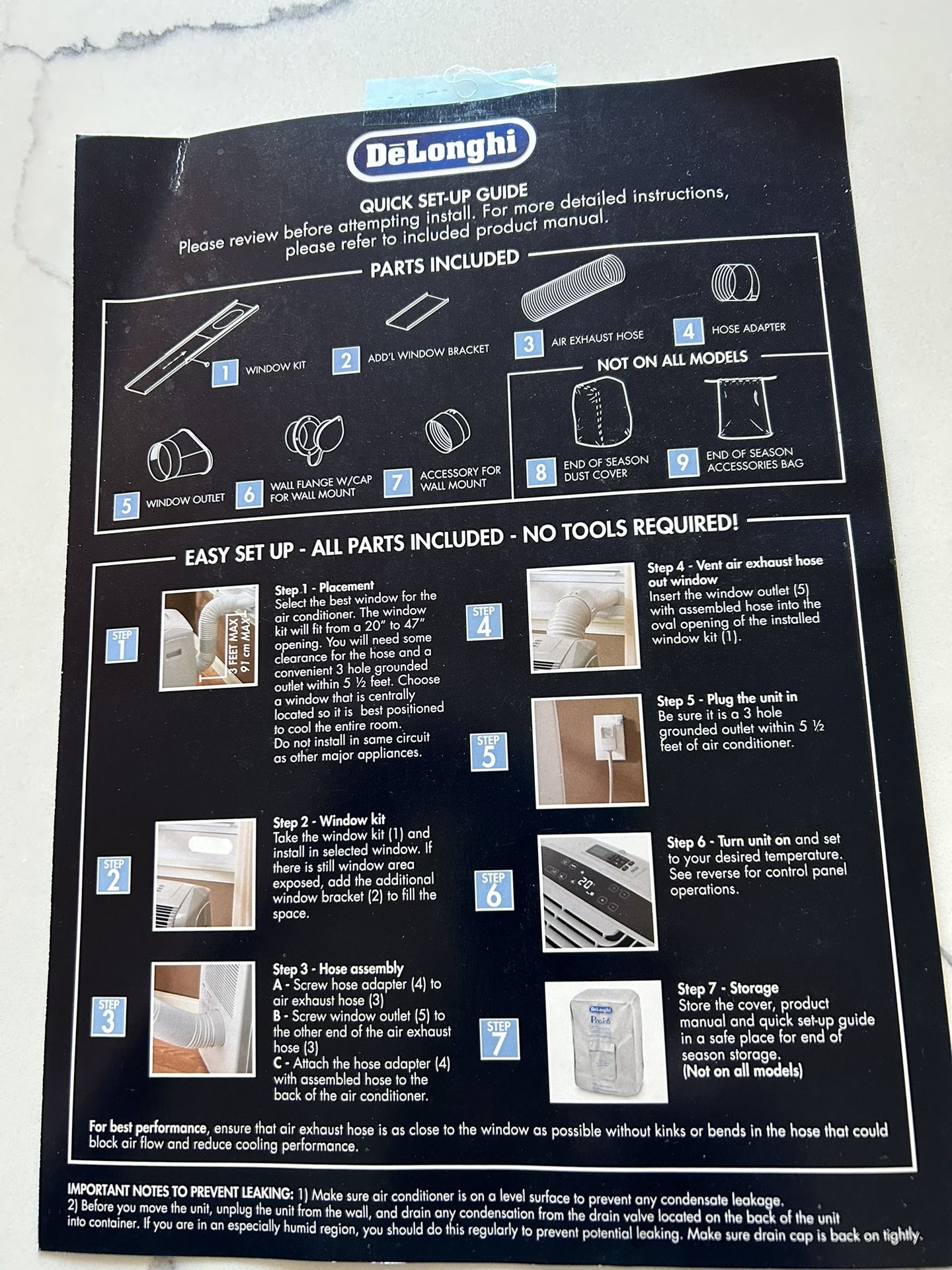 DeLonghi Portable Air Conditioner