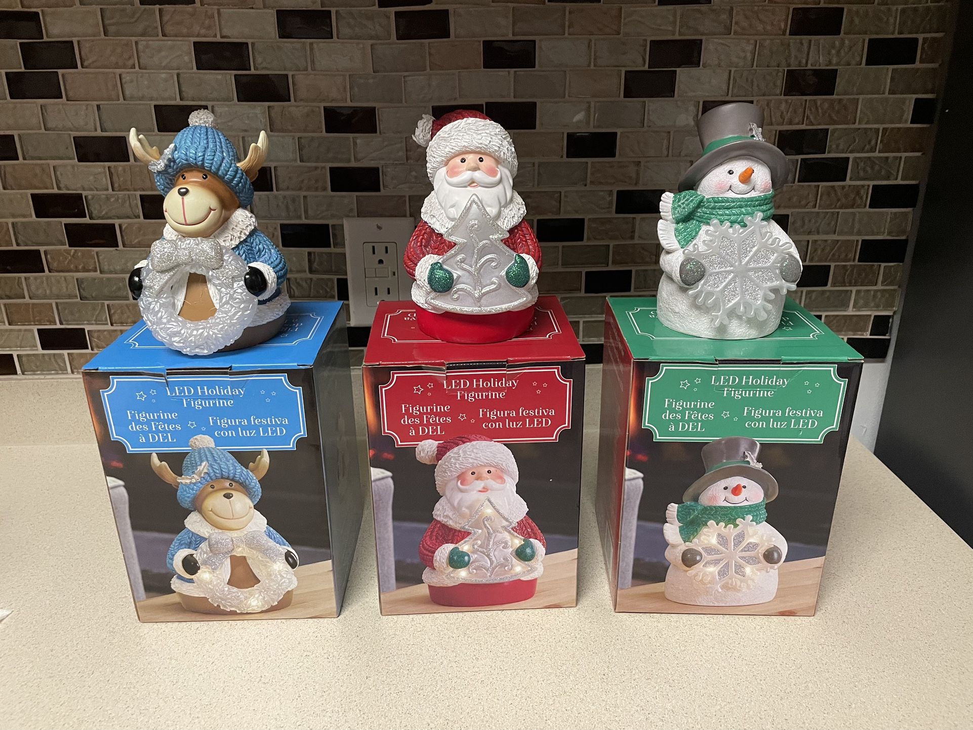 Holiday LED Figurines