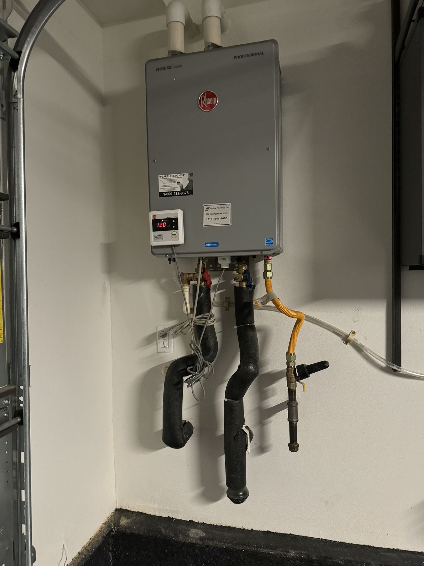 Rheem Tankless Hot Water Heater