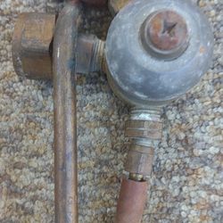 VINTAGE UNIWELD Plumbers)HVAC TORCH KIT B TANK CONNECT 
