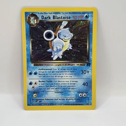 Pokemon Team Rocket Set Holo Dark Blastoise 3/82 NM