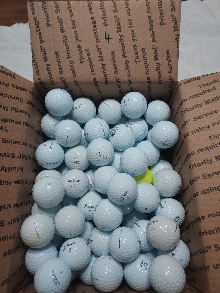 75 Titleist Pro V1x Golf Balls 