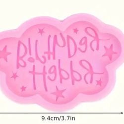 2 Happy Birthday 3D Silicone Molds Happy Birthday Silicone Cake Fondant Mould Decorating Chocolate Baking Molds