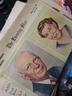 vintage news papers.