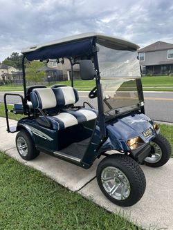 2012 EZGO TXT GOLF CART/10-2025 BATTERIES 