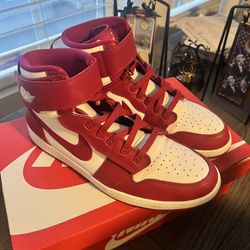 Jordan 1 Flyease Cardinal Red Size 13. 