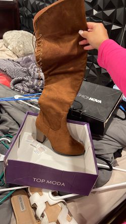 mew brown boots