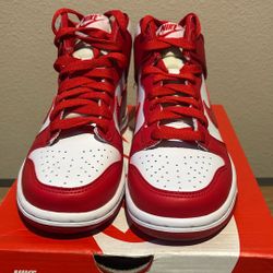 Nike/ Dunk/4Y/ Red Champions 