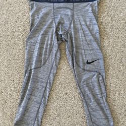 Nike Mens Compression Leggings 3/4
