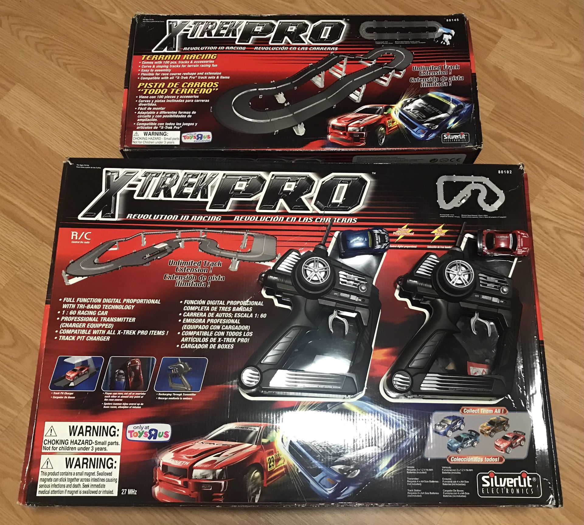 X-Trek Pro Rc tracks and cars - working