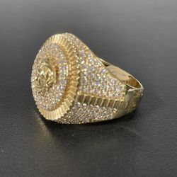 Anillo De Oro Para Hombre 